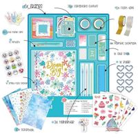 PATIFEED Kit Journal Scrapbooking Filles 8-14 Ans – Cadeau Créatif Anniversaire Noël