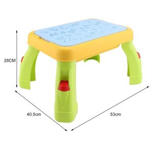 TABLE JOUET D'ACTIVITÉ Table d'Activité BEBE Enfant - Jeu Blocs de Constr