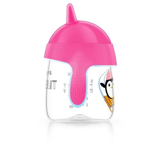 PHILIPS AVENT Trinklernbecher gobelet bec scf753//07 à partir de 12 MOIS 260 ML Rose