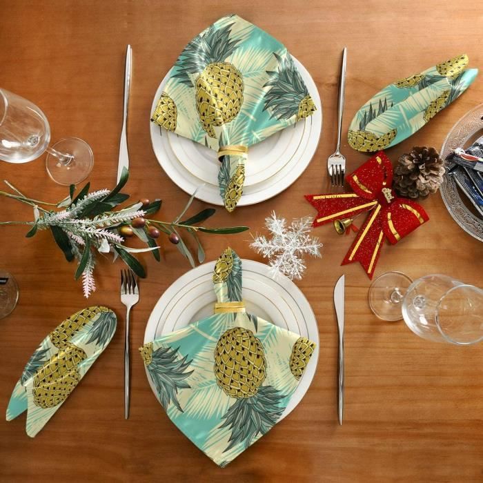 Serviettes Lapin Décoration 36 Serviettes Pâques Motif Lapin - 33x33cm 3 Plis - Décoration De Table Fêtes Decoration De Paques Pour Table