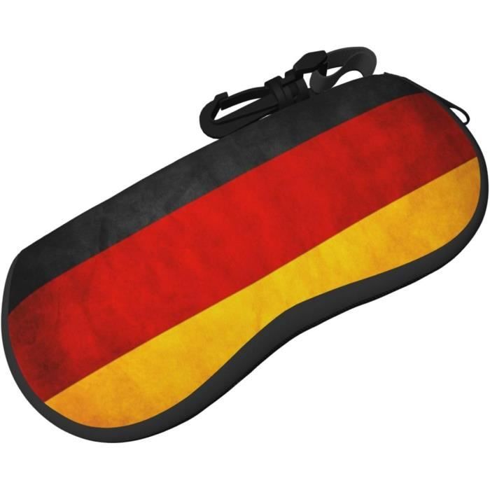 Étui à Lunettes De Soleil Souple Avec Porte-clés Mousqueton, Sac De Lunettes à Glissière En