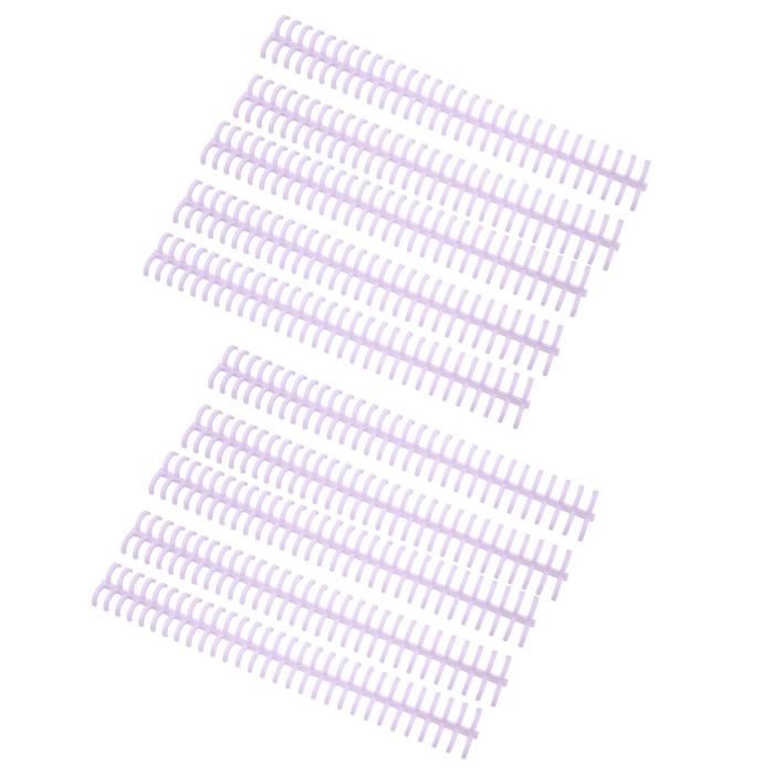 Bobines De Reliure Spirale Plastique 38 Mm - Lot De 18 Pour Documents A4, Capacité 310 Feuilles