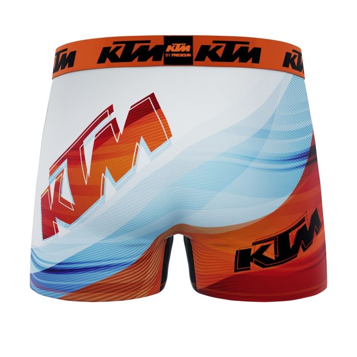 KTM By Freegun Boxershorts Herren – 6er Pack, 95% Baumwolle, 5% Elasthan, Verschiedene Farben