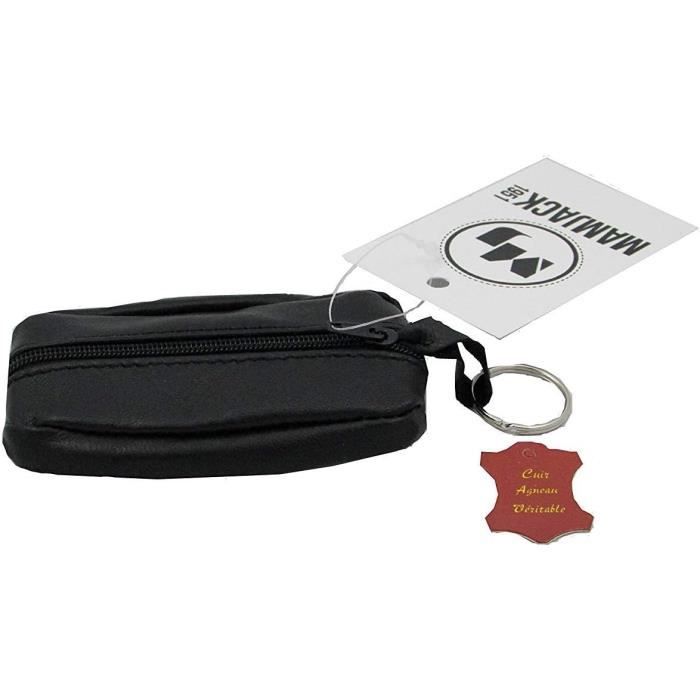 Porte-Monnaie Homme En Cuir Véritable - Format Compact Pour Poches