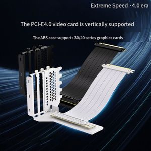 Support Vertical Pour Carte Graphique Réglable (75-120 Mm) - En Aluminium Avec Base Magnétique - Anti-affaissement GPU - 4
