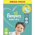 PAMPERS Baby-Dry Taille 6 - 72 Couches-7