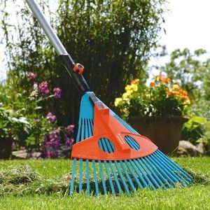 Decorspace Balai à Peigne Pour Gazon Synthétique 45 Cm - Hauteur 80-132 Cm, Poils Résistants