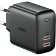 Chargeeur Aukey 2x USB-C (PA-B4S)-0