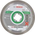 BOSCH Disque diamant X-LOCK 125mm - Best for Ceramic ExtraClean Turbo-0