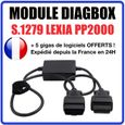 Module Diagbox S1279 Outil de diagnostic OBD2 Peugeot Citroën Compatible PP2000-0