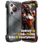 Téléphone Portable Incassable 5G Blackview BL7000 24Go+512Go 6.78" 120Hz 7500mAh 50MP Android 14,NFC,IP68 - Orange