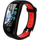 CHANGM Tipmant Montre Connectée Femmes Homme Enfant IP68 Etanche Bracelet Connecté Écran Coloré Smartwatch avec Cardio Podometre Sommeil Ré