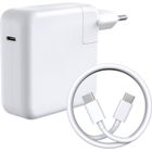 Chargeur 61W - Phonillico - USB-C - Compatible MacBook PRO/AIR - Câble 2M inclus