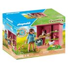 PLAYMOBIL 71308 Agricultrice et poulailler - La vie à la ferme