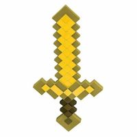 Épée Minecraft - JAKKS PACIFIC - Gold - Plastique - 50 cm