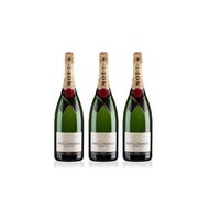 Lot de 3 Champagne Moët & Chandon Impérial Brut 75cL