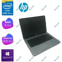 HP EliteBook 840 G1 - Intel Core i5 4210U - RAM 8 Go - HDD 500 Go - 14" - Windows 10 professionnel  - ORDINATEUR PORTABLE