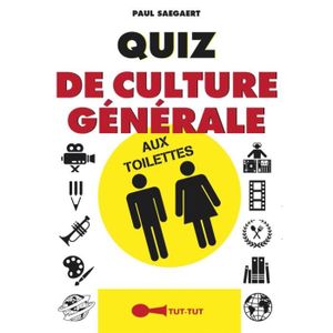 LIVRE CARRIÈRE EMPLOI Quiz de culture générale aux toilettes