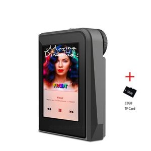LECTEUR MP3 Carte TF 32G-DSDMatte-Mini lecteur de musique MP3 