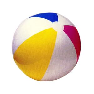 Nesloonp Ballon de Plage Gonflable 6 Pièces Ballons de Plage Ballons Gonflables Comprend Une Pompe Manuelle pour Enfants Garçons Filles Plage et Piscine