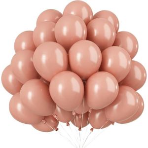 FUNXGO Lot de 2 ballons roses - 100 cm - 2 ballons d'anniversaire