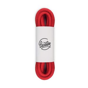lacet rond rouge