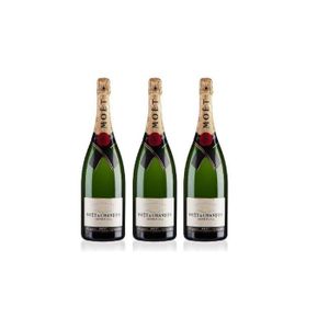 CHAMPAGNE Lot de 3 Champagne Moët & Chandon Impérial Brut 75