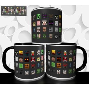 Mug Minecraft 325ml - Céramique, License Officielle, Sans BPA