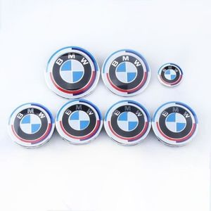 INSIGNE MARQUE AUTO KIT 7 Badge LOGO Embleme BMW dition 50e Anniversai