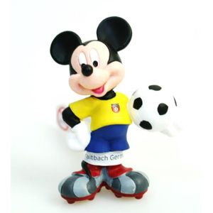 FIGURINE - PERSONNAGE Figurine Mickey footballeur brésilien BULLYLAND - 