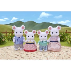 FIGURINE - PERSONNAGE Figurine Famille Souris Marshmallow Sylvanian - SY