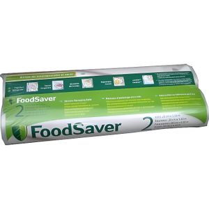 Sac sous vide FOOD SAVER FSR2002-I : 2 rouleaux 20cm x 6.7m -5ép