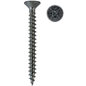 3x12mm Filetage mâle à tête hexagonale acier carbone 100 Pcs vis autotaraudeuses