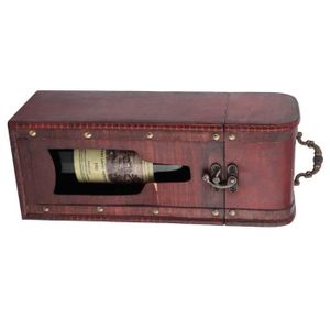 CAVE À VIN Caisse à vin unique Vintage Antique, boîte à vin, 