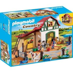 FIGURINE - PERSONNAGE SHOT CASE - PLAYMOBIL 6927 - Country - Poney Club