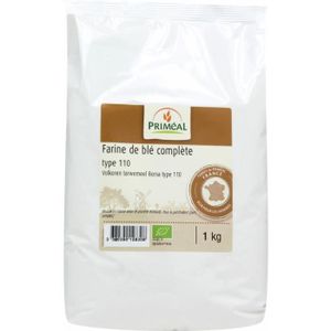 FARINE LEVURE Farine de blé T110 - 1 kg  PRIMÉAL