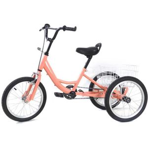 TRICYCLE Tricycle 3 Roues De Vélo Orange 16