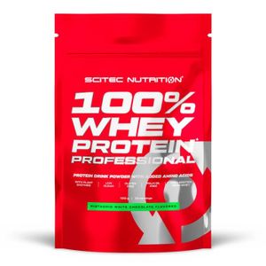 PROTÉINE Scitec Nutrition - 100% Whey Protein Professional - Pistachio White Chocolate 500g