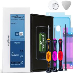 Batterie au Lithium-ION Haute Capacité 2950mAh avec Tous Les Outils de Réparation LL TRADER Batterie pour iPhone 8 Batterie au Lithium-ION Haute Capacité 2950mAh avec Tous Les Outils de Réparation LL TRADER Batterie pour iPhone 8