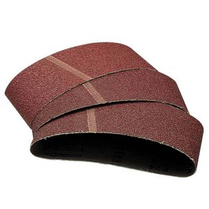 10 DKB tissus abrasives 75 x 533 mm Schleifband Ponçeuse à bande Grain 80