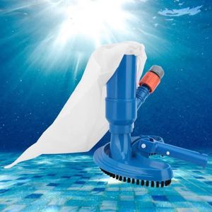 BALAI - BROSSE  CA04056-Outil de nettoyage portatif brosse d'aspirateur de fontaine d'étang de piscine portative