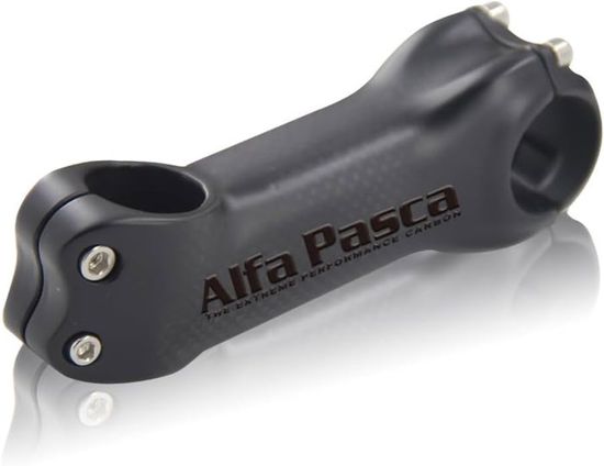 Tige de vélo de montagne en carbone, 6/17 degrés, 31.8mm, tiges de guidon 70/80/90/100/110/120mm, pièces de vélo noires mates  18