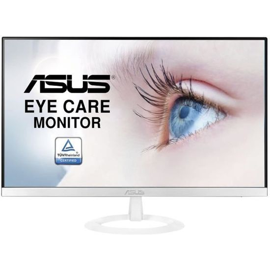 Moniteur LCD ASUS VZ249HE-W 60,5 cm - 23,8" - Full HD LED - Blanc - 1920 x 1080 - 16,7 millions de couleurs