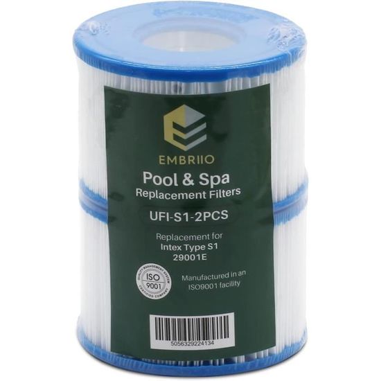Cartouche Filtrante De Rechange Pour Intex Pure Spa S1 29011E - Filtre à Eau Pour Spa