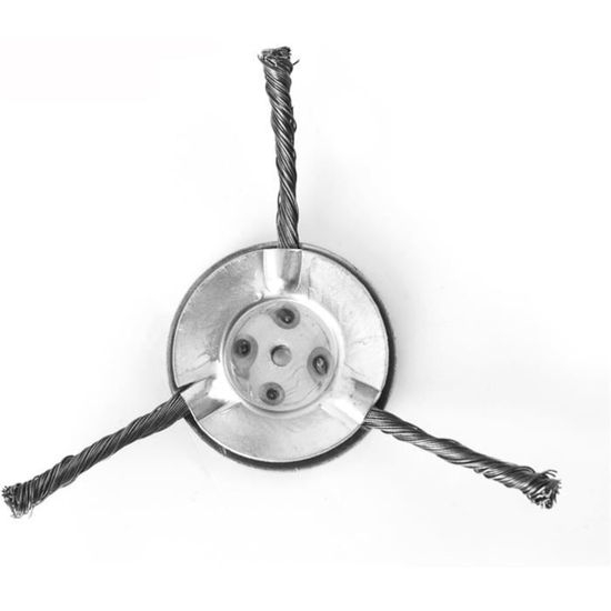 Tête De Débroussailleuse Universelle En Fil D'Acier - Lot De 2 Pièces - Robuste Pour Jardinage Pro Et Particulier - 10
