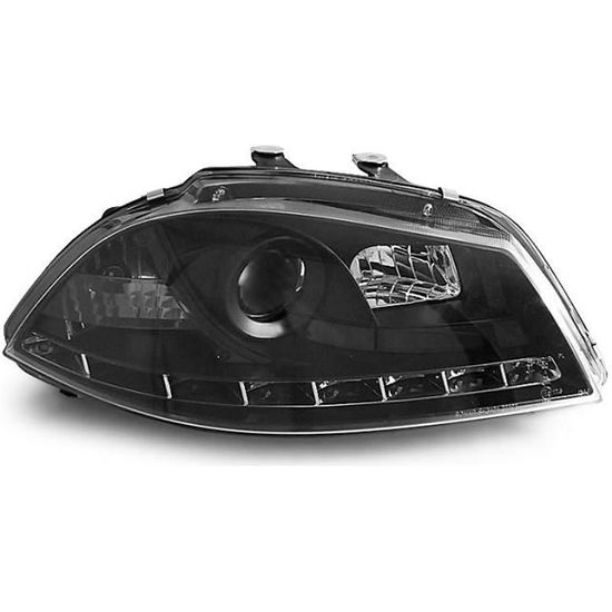 Jeu De Phares Halogènes H7 + H3 Diederichs Pour Seat Ibiza III (6L) 2002-2006 – Gauche + Droit