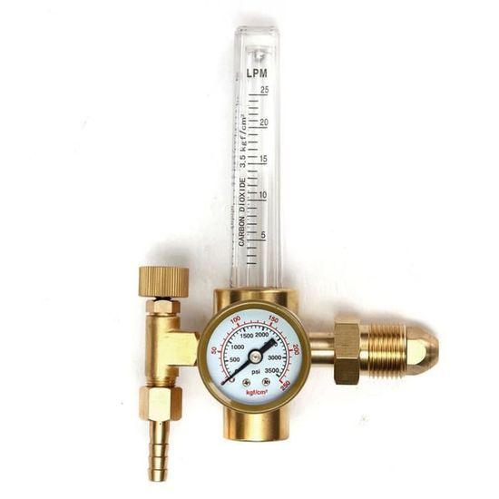 Vogelmann Rotameter Régulateur Pression gaz inerte Argon CO2 TIG Réducteur 