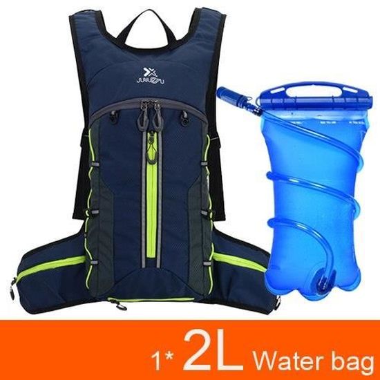 Sac à Dos Vélo WEST BIKING 10L Imperméable - Randonnée, Vert, Léger 280g