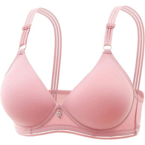 Soutien-gorge Dentelle Rose ERES Rebecca 85D (32D USA) - Neuf Avec étiquettes, Valeur 240€