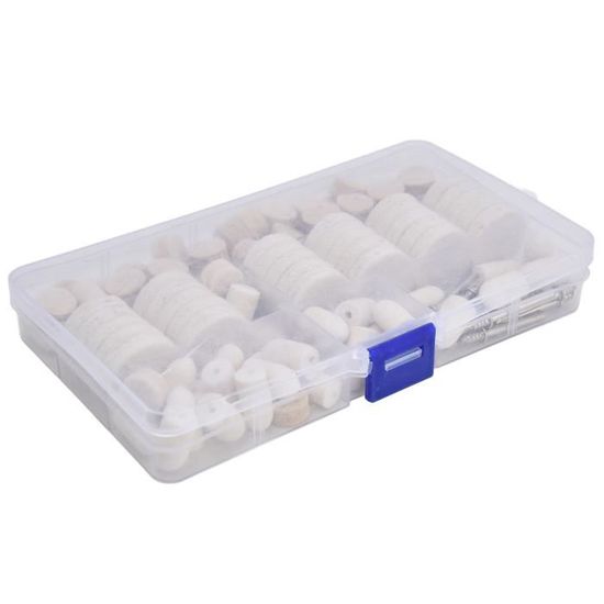 78 Roues De Polissage Pour Dremel Et Outils Rotatifs - En Feutre De Laine, Tige 0,3 Cm - Pour Bijoux, Métal, Bois